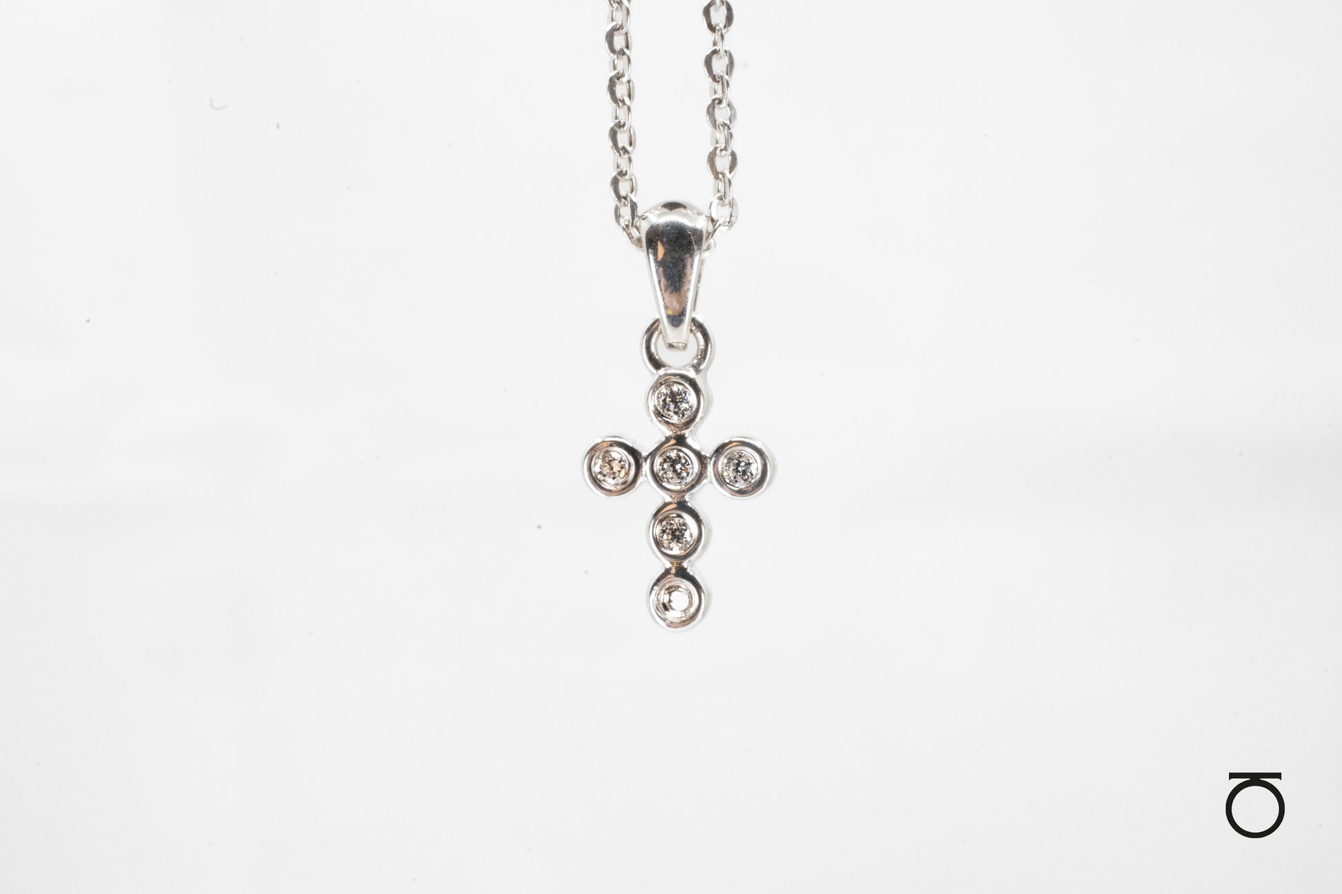 Dije - Cruz de Diamantes