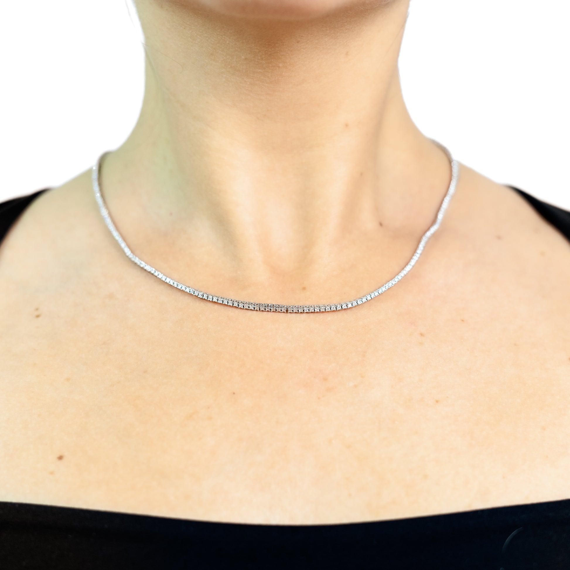 Collar Tennis 3.51 ct