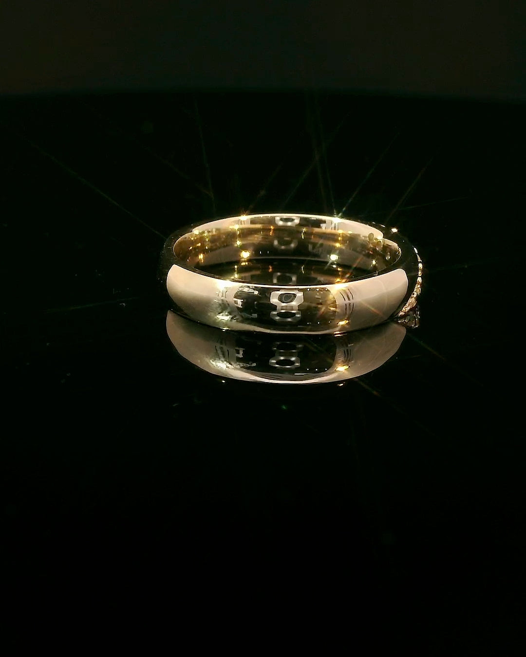 Argolla Percorso con Diamantes