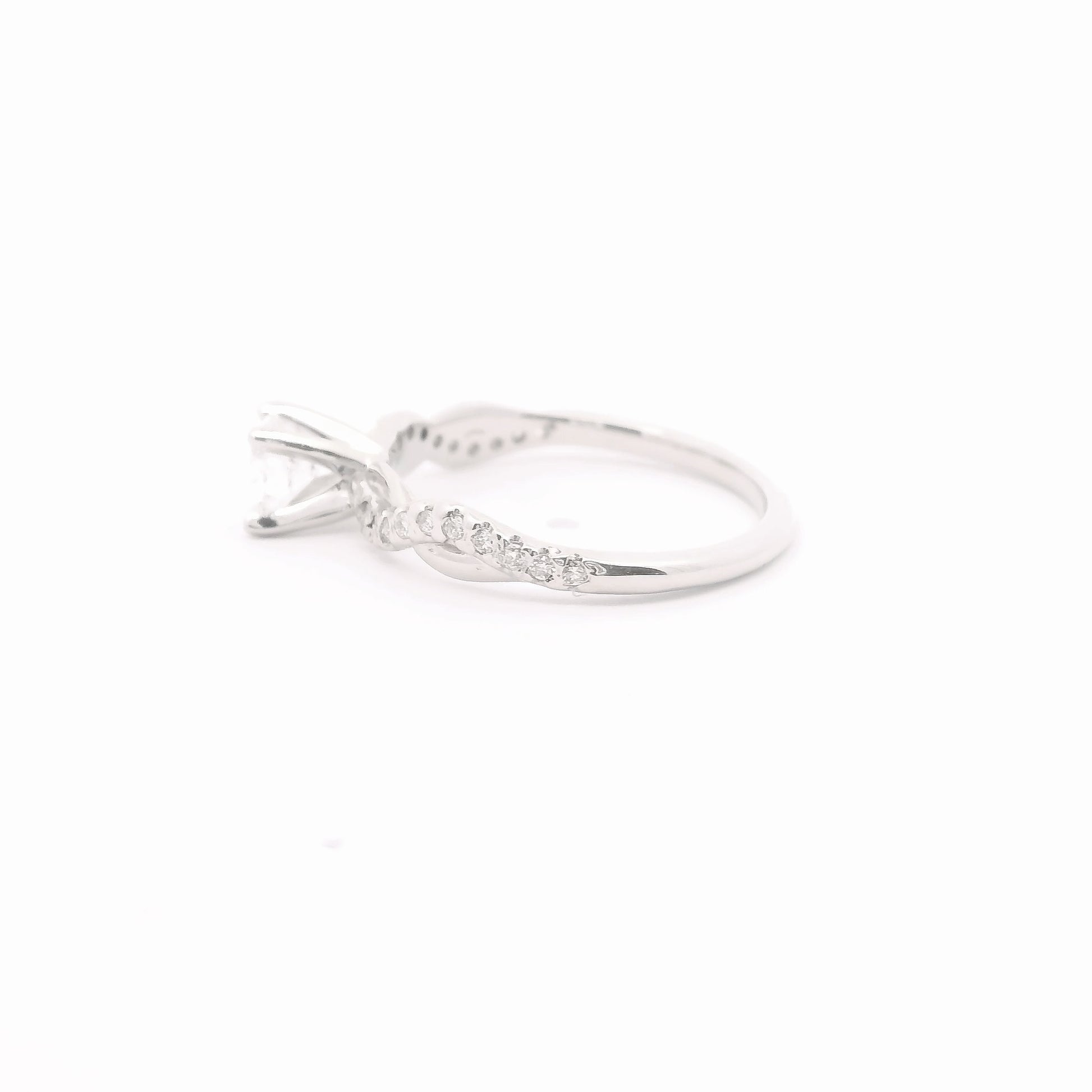 Anillo Trenzado Amarillo