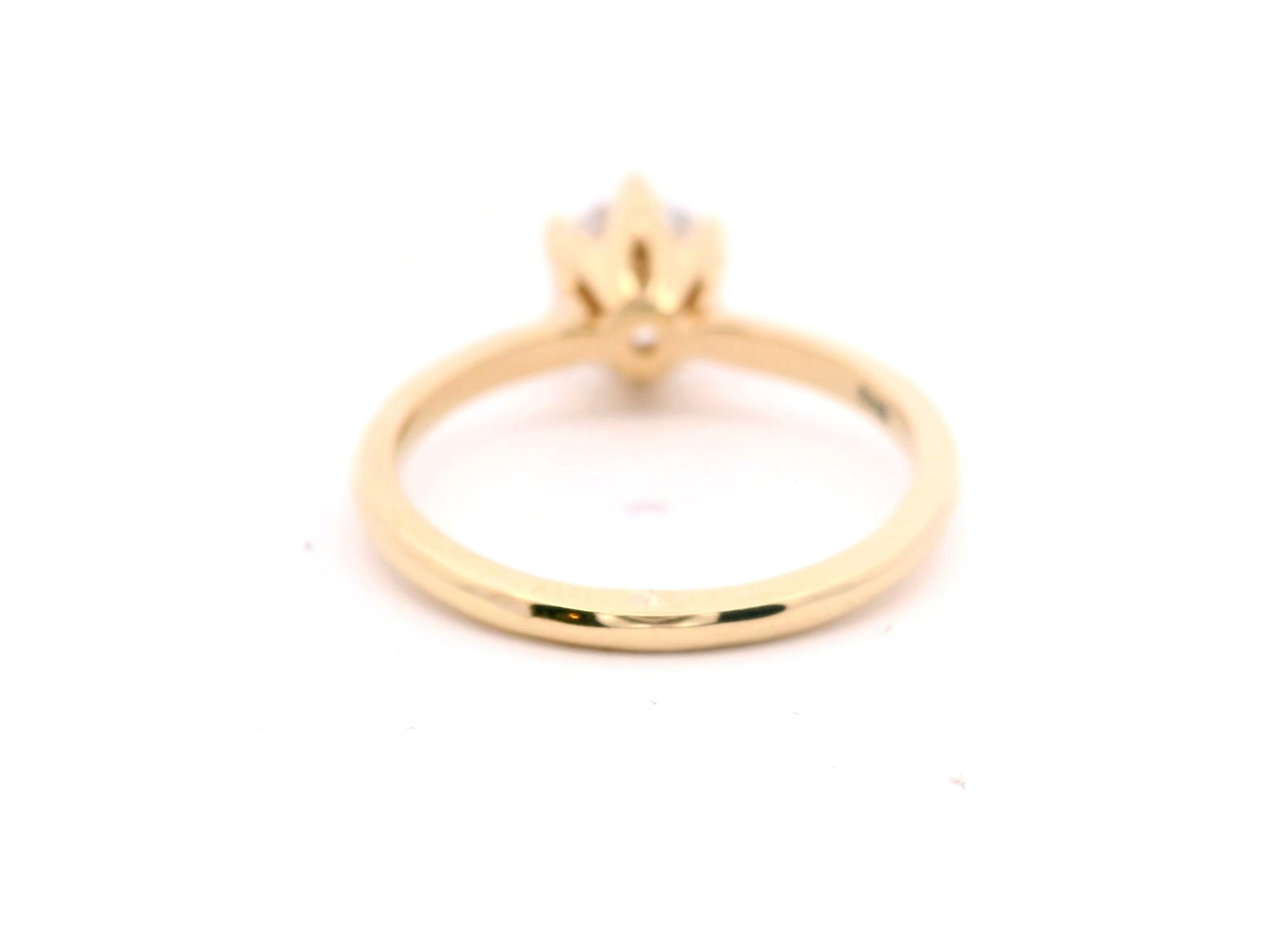 Anillo Brillante 1.03 cts Oro Amarillo 14k