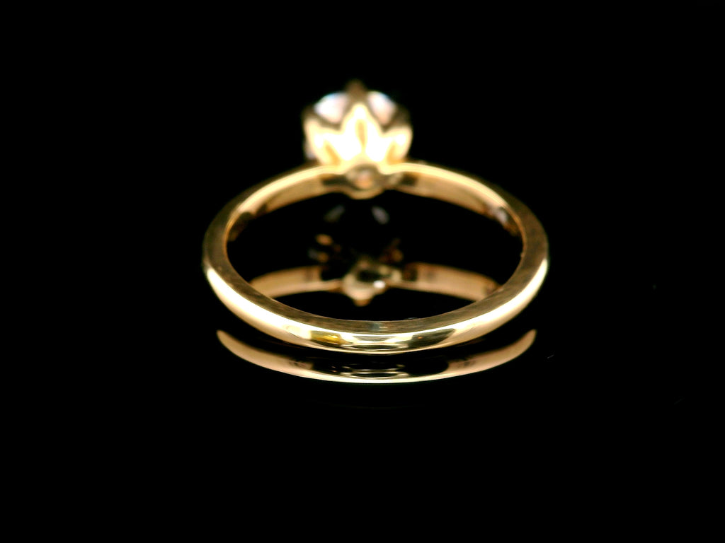 Anillo Brillante 1.03 cts Oro Amarillo 14k