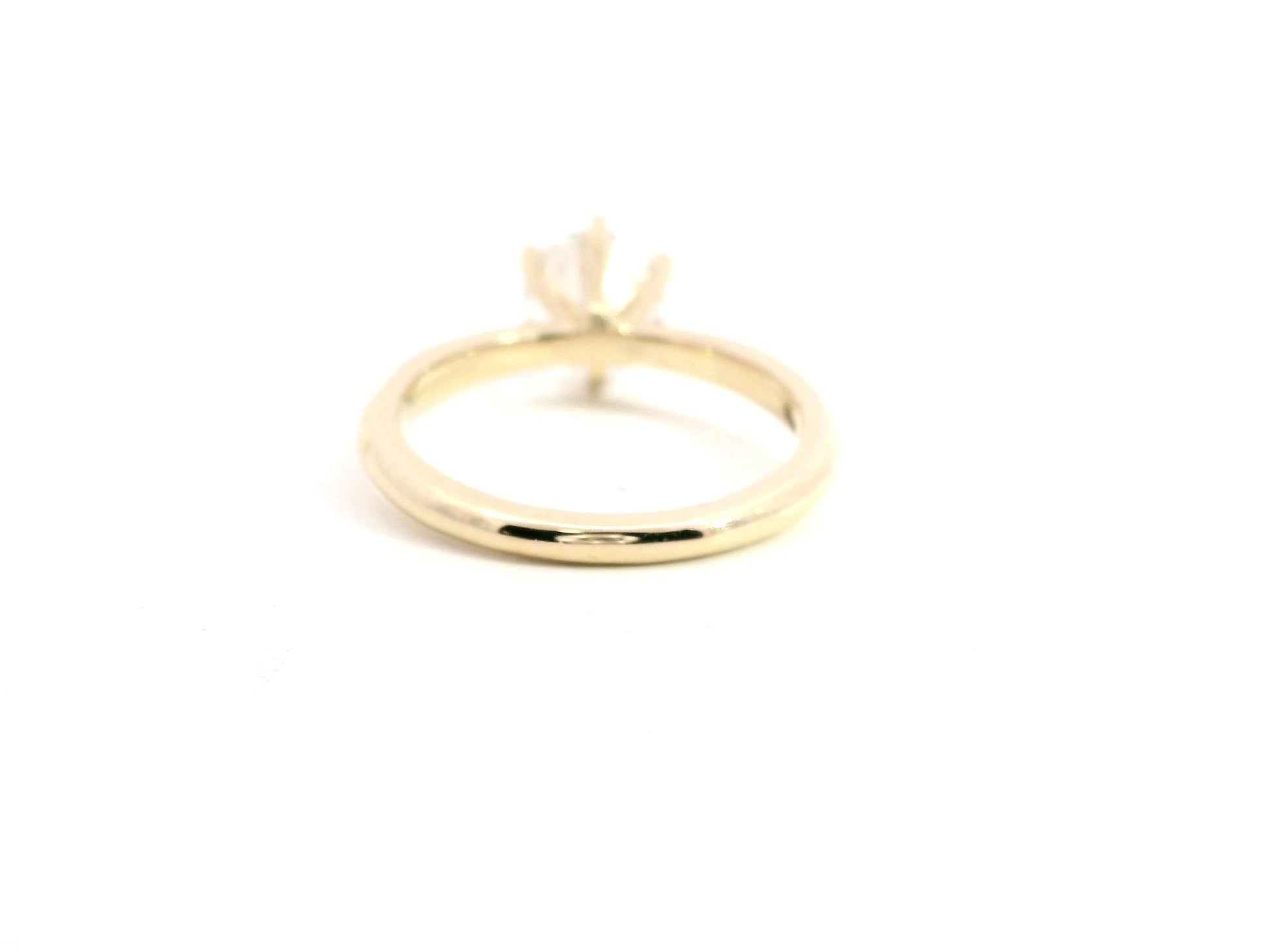 Anillo Brillante 1.33 cts Oro Amarillo 14k
