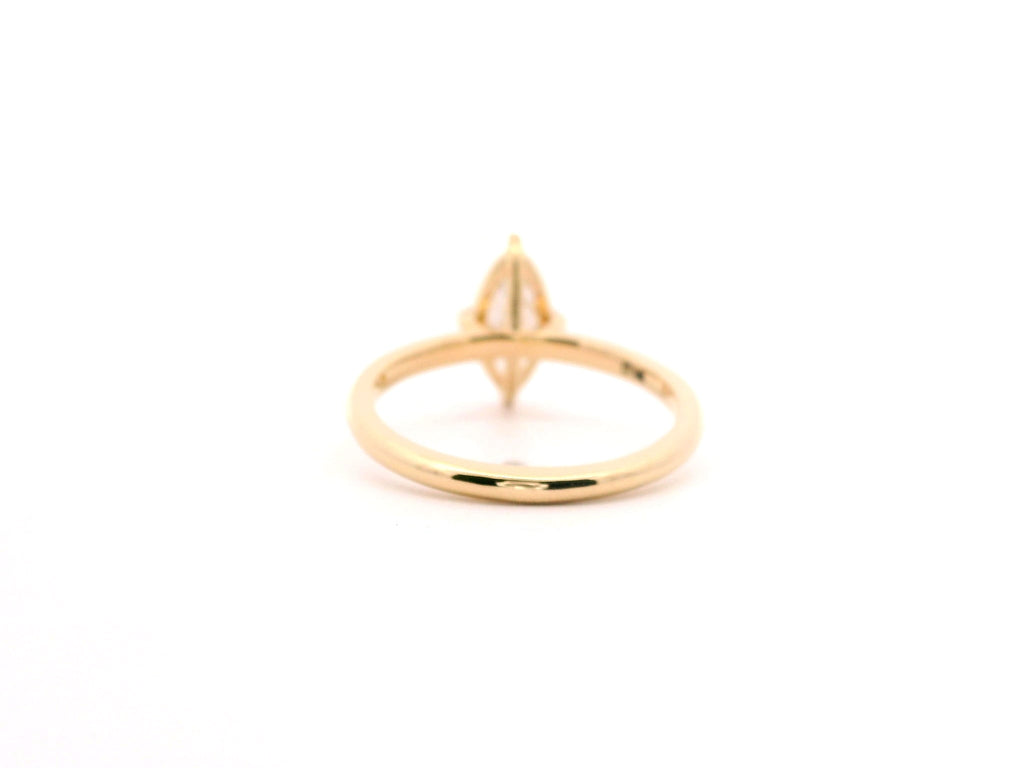 Anillo Marquisse 1.03 cts Oro Amarillo 14k