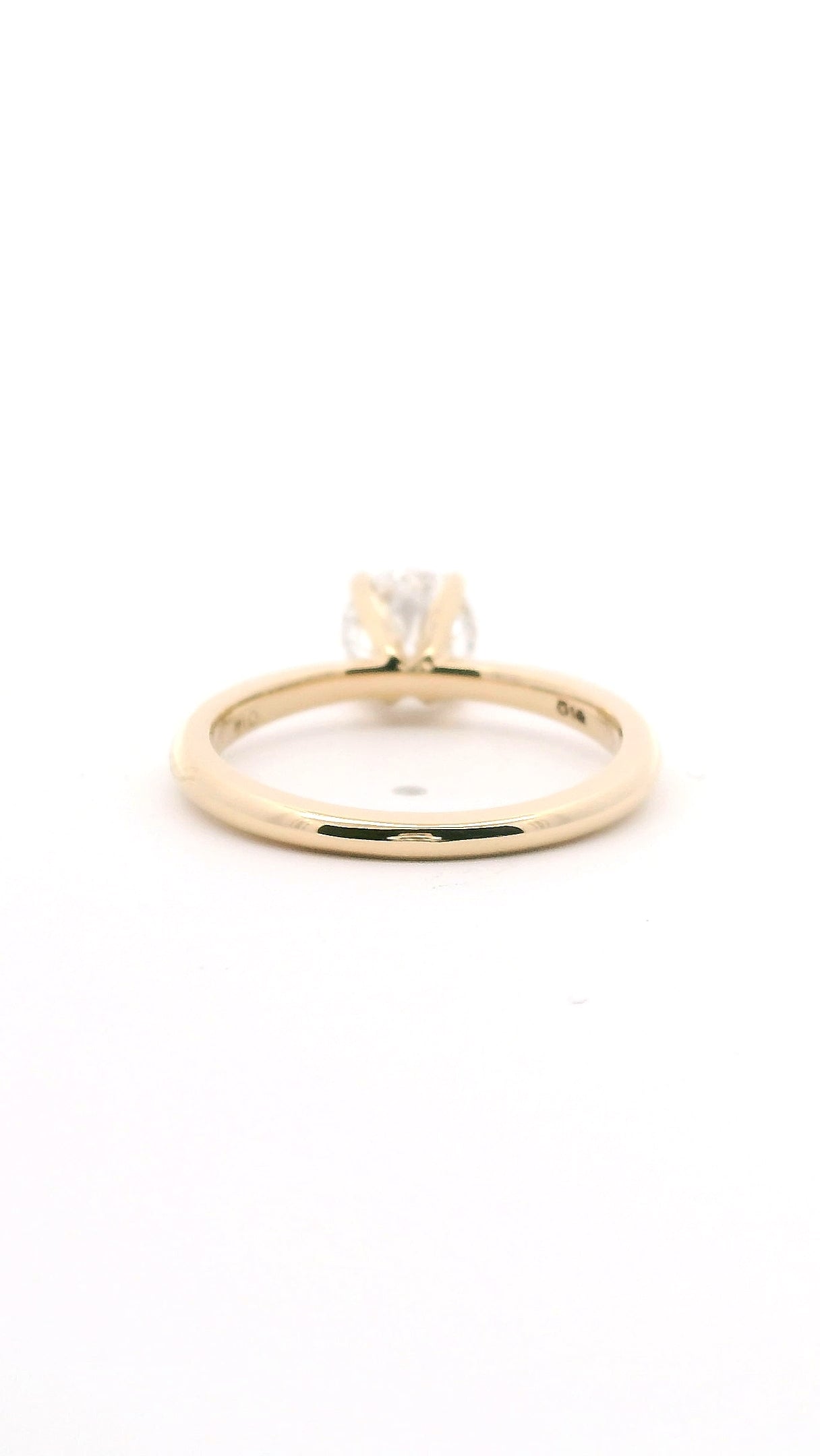 Anillo Brillante 0.94 cts Oro Amarillo 14k