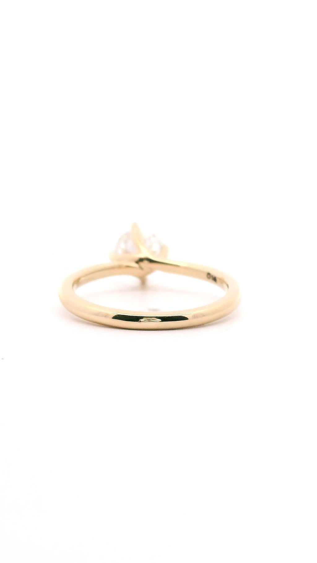 Anillo Brillante 0.87 cts Oro Amarillo 14k
