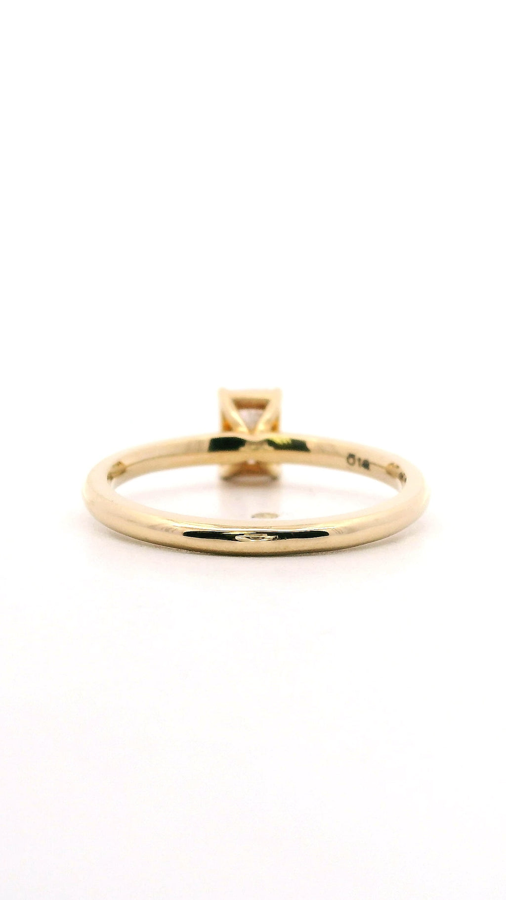 Anillo Radiant 0.48 cts Oro Amarillo 14k