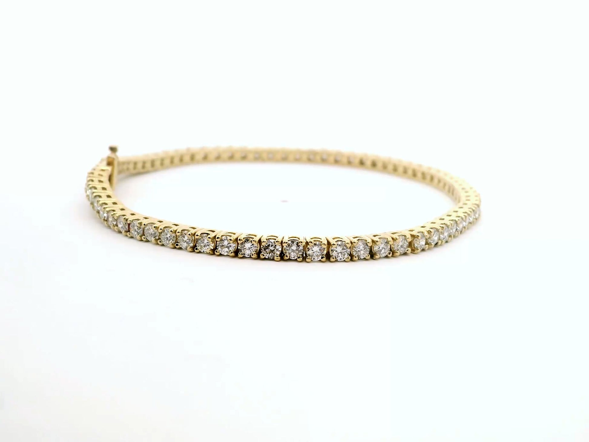 Pulsera Tennis Oro Amarillo 4.9ct