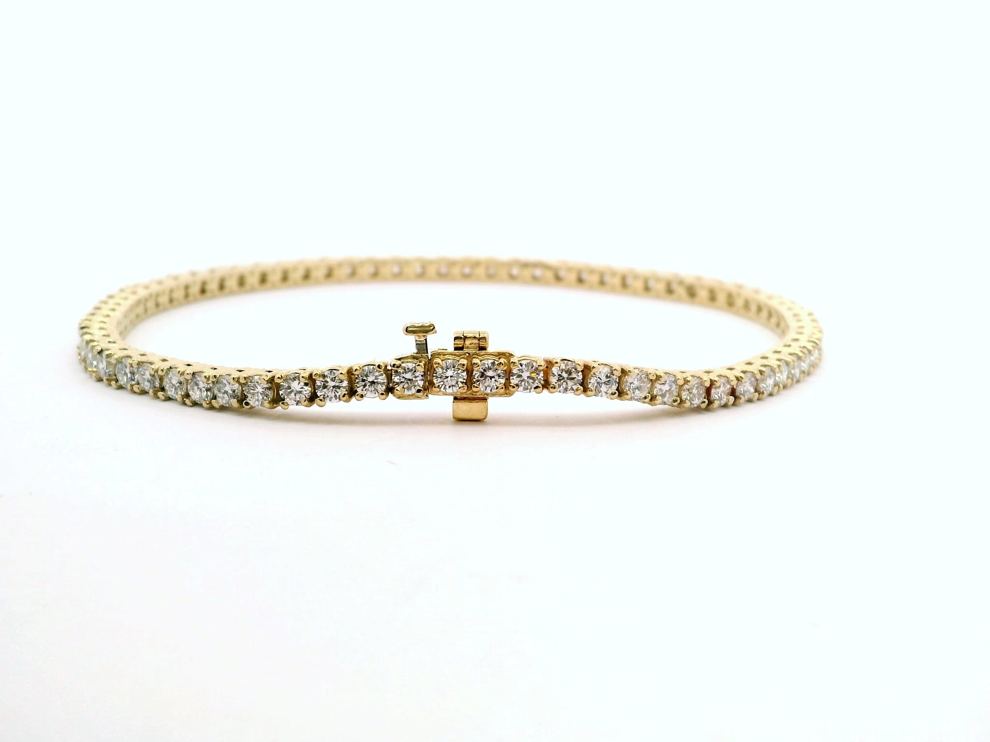 Pulsera Tennis Oro Amarillo 4.9ct