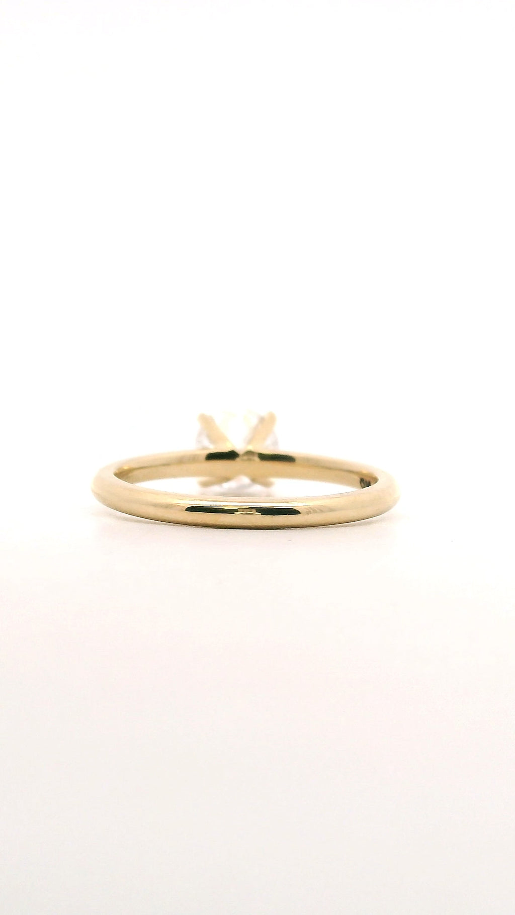 Anillo Brillante 0.93 cts Oro Amarillo 14k
