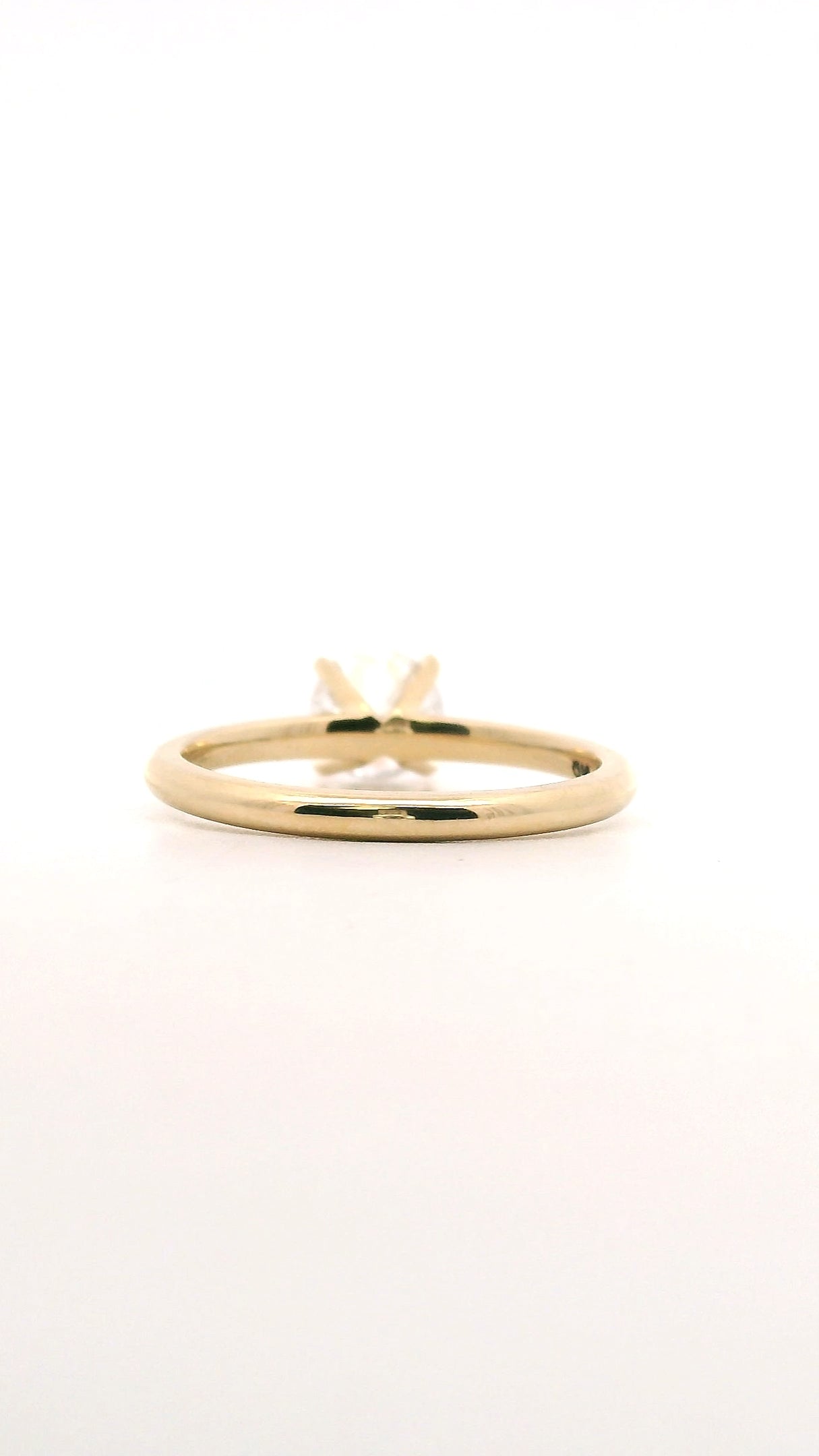 Anillo Brillante 0.93 cts Oro Amarillo 14k